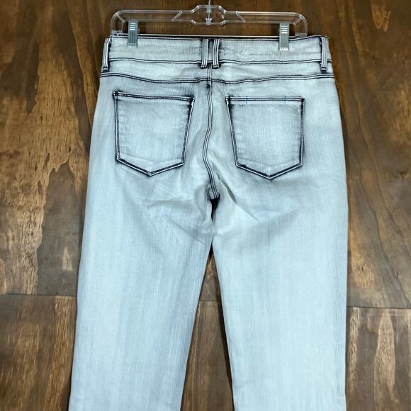 Silence + Noise Womens Jeans Gray Denim High Rise Skinny Twig Stretch 31 - Picture 11 of 12